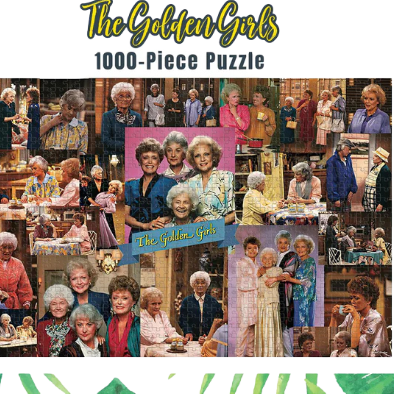 Golden Girls Collage '80s Puzzle | 1000 Piece Jigsaw Puzzle