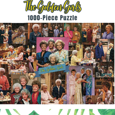 Golden Girls Collage '80s Puzzle | 1000 Piece Jigsaw Puzzle