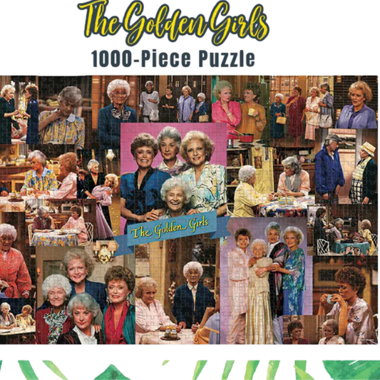 Golden Girls Collage '80s Puzzle | 1000 Piece Jigsaw Puzzle