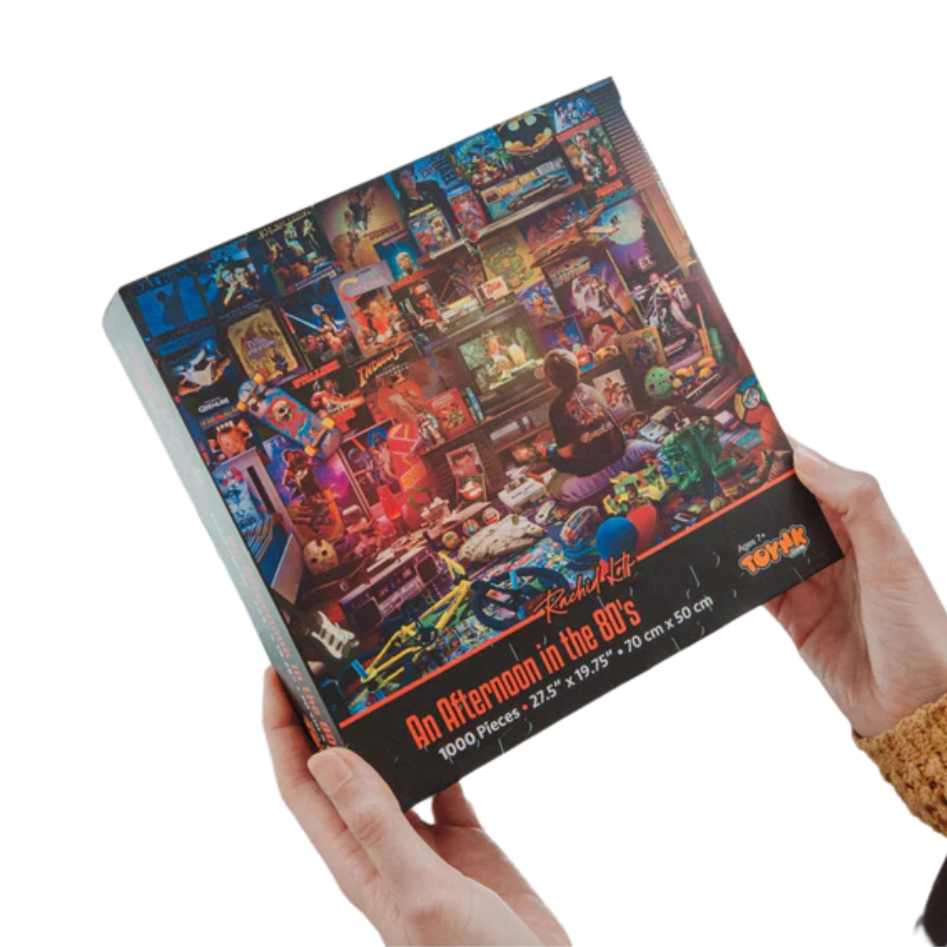 An Afternoon in the 80s Retro 1000-Piece Jigsaw Puzzle By Rachid Lotf