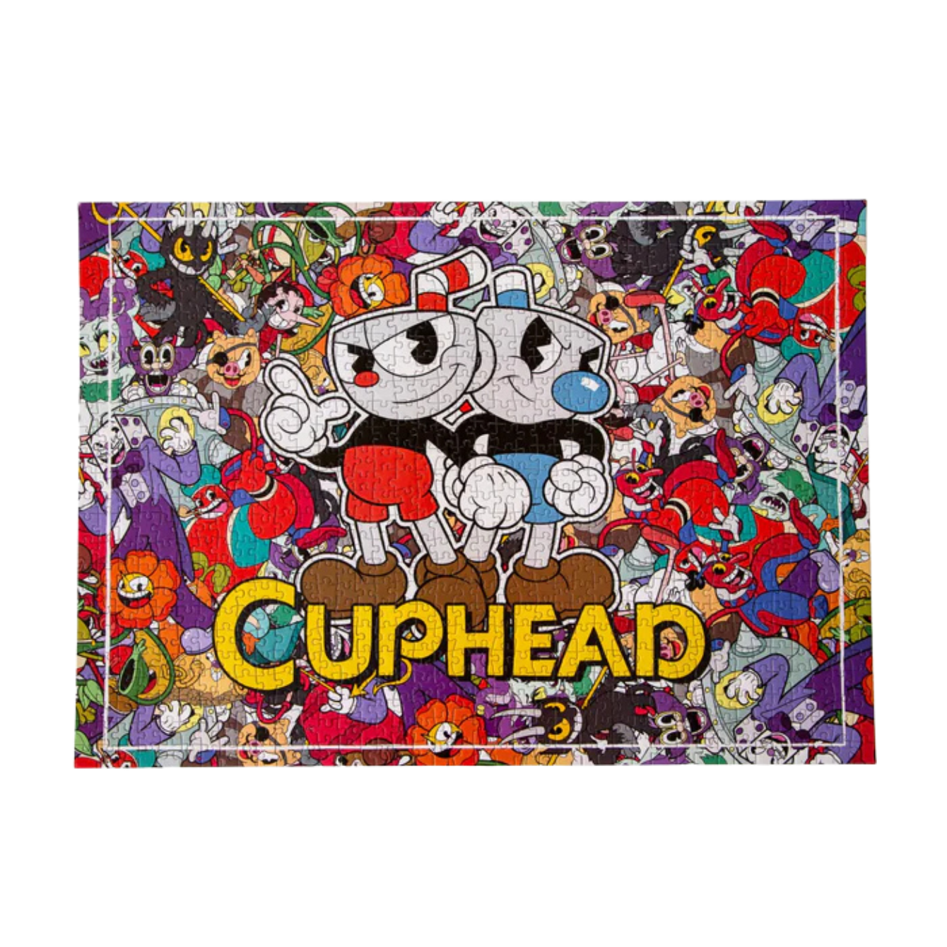 Cuphead and Mugman Collage 1000-Piece Jigsaw Puzzle