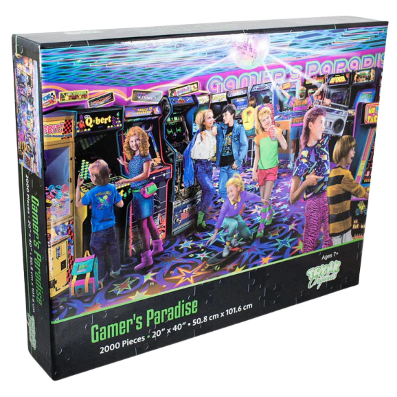 Gamers Paradise '80s Retro Arcade 2000 Piece Jigsaw Puzzle