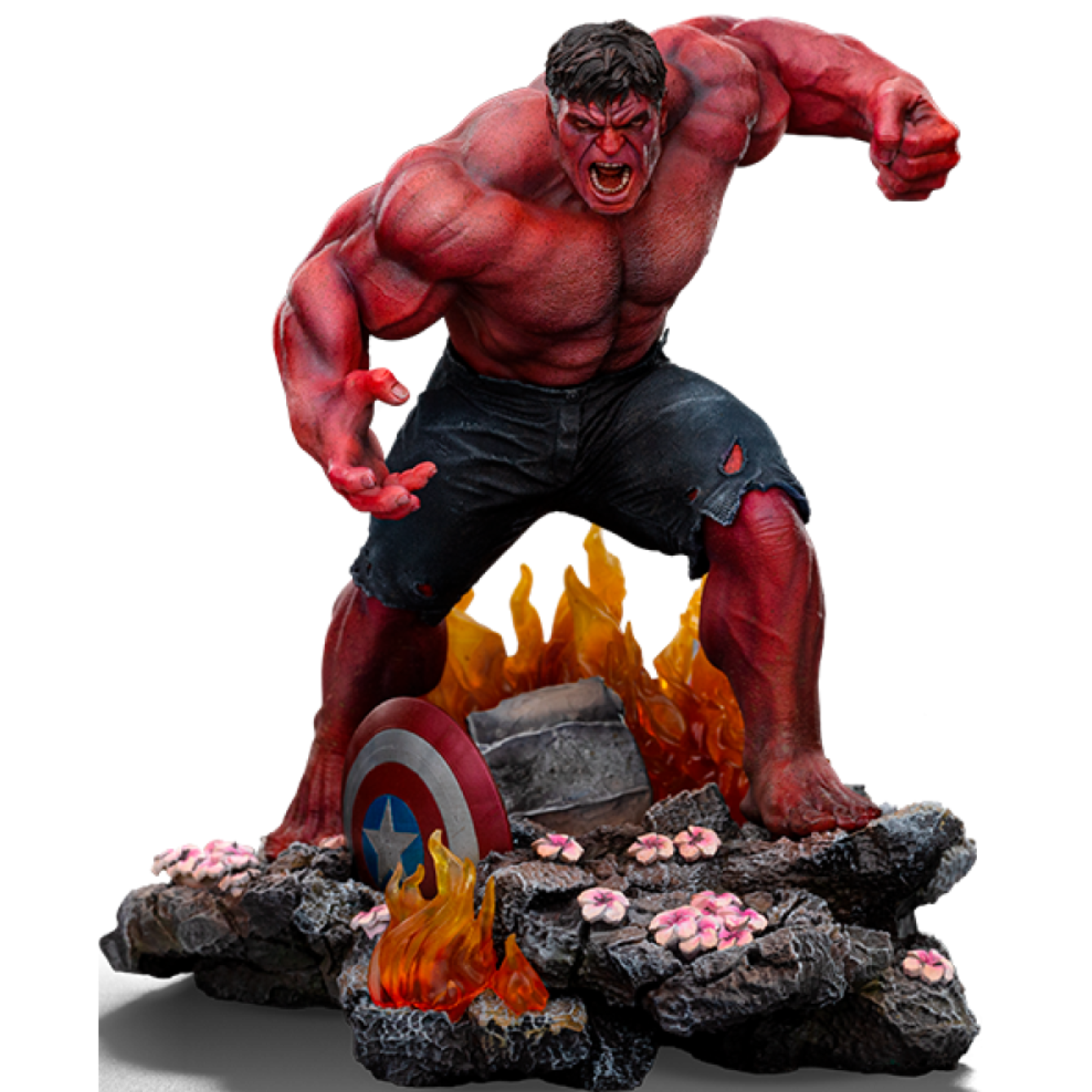 PRE-ORDER Red Hulk 1:10 Scale Statue