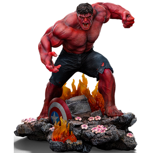 Red Hulk 1:10 Scale Statue