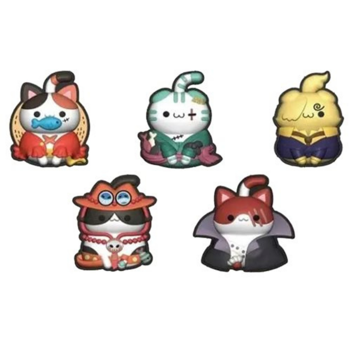 nyan品 Nyan Piece Nyan! Rubber Clip Set 