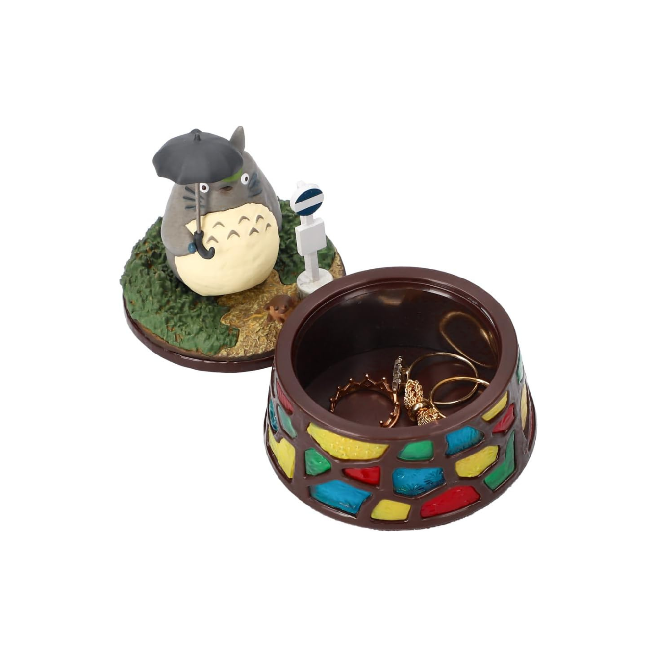 Totoro and the Bus Stop Accessory box "My Neighbor Totoro "