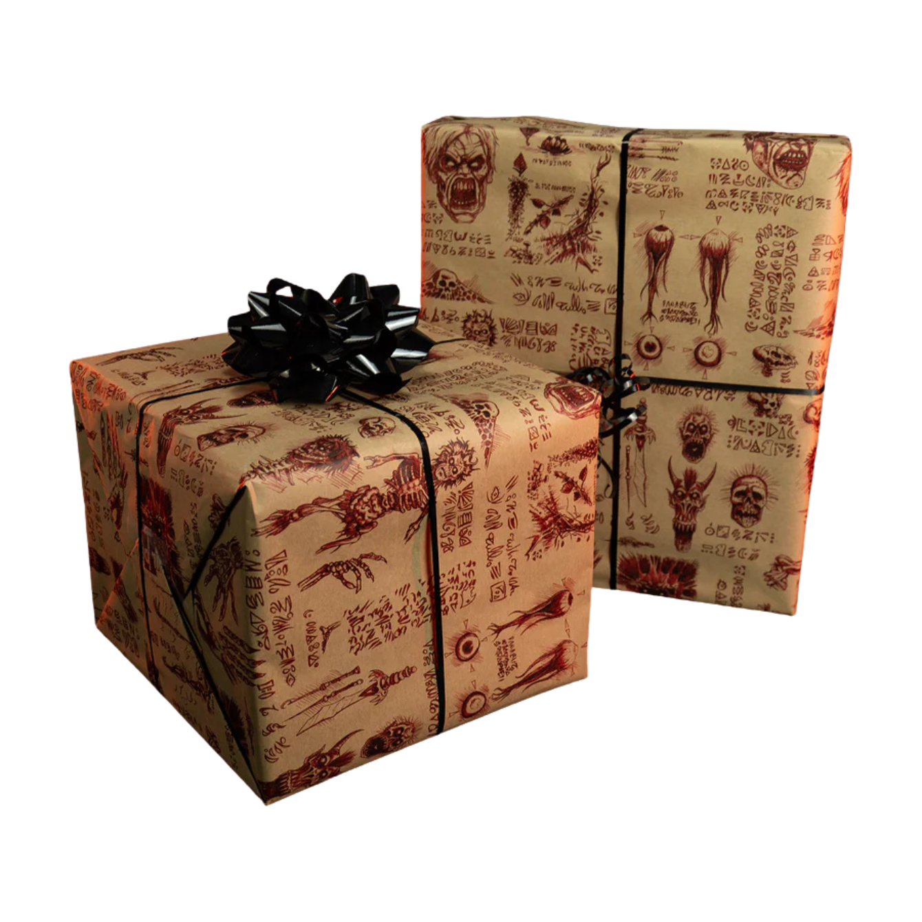 WRAPPING PAPER - Wrapped in Terror - Evil Dead 2 - Necronomicon