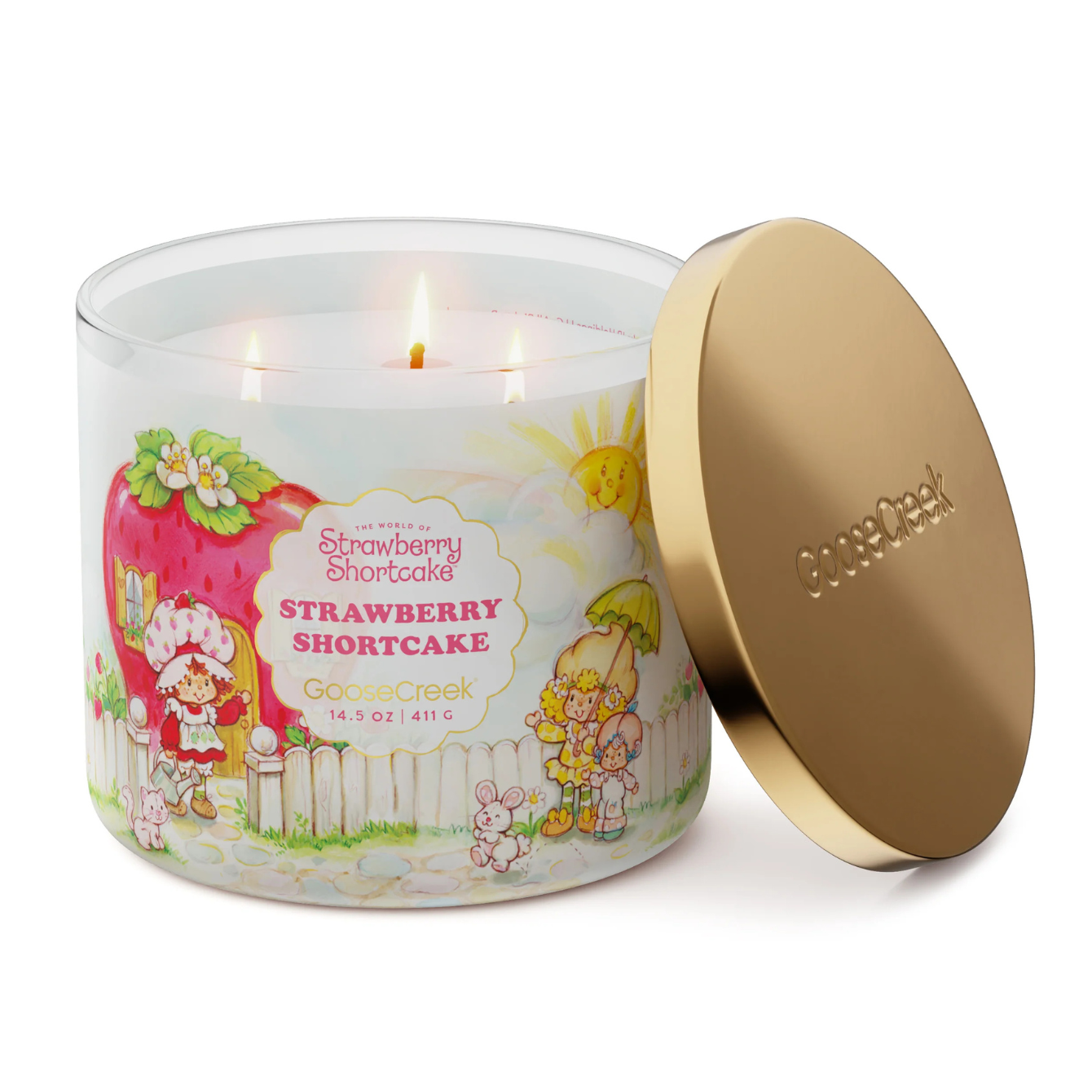 Strawberry Shortcake 3-Wick Candle