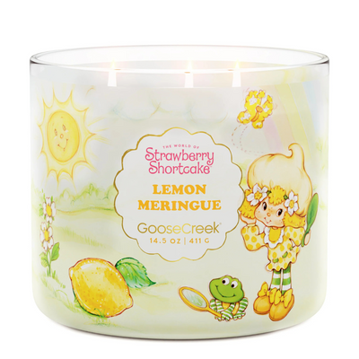 Lemon Meringue Strawberry Shortcake 3-Wick