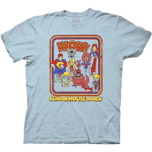 Schoolhouse Rock! WOW Group Image T-Shirt
