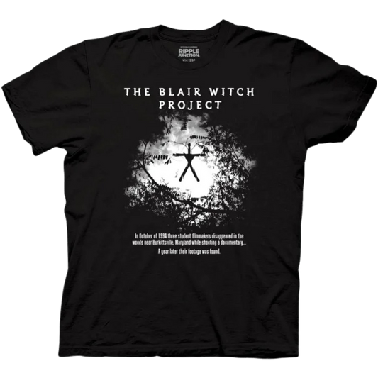 Blair Witch Spooky Woods With Logo T-Shirt