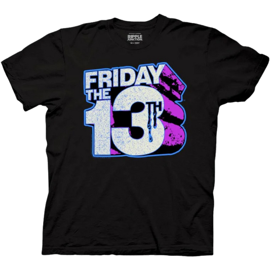 Friday the 13th 3D Type Logo T-Shirt