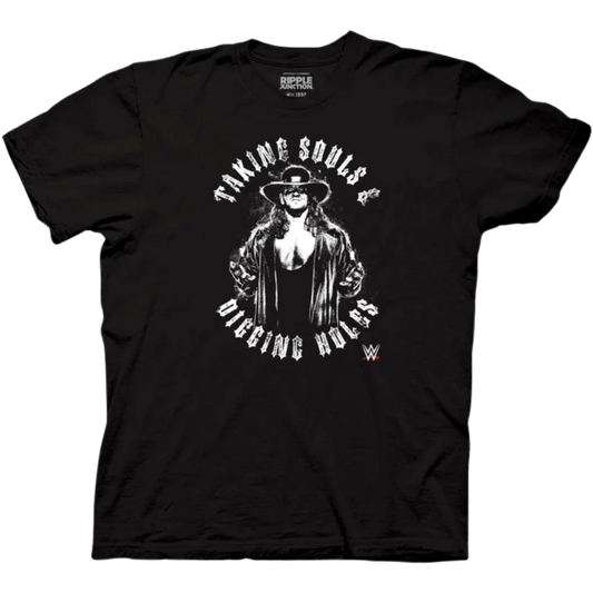 WWE Undertaker Taking Souls And Digging Holes T-Shirt
