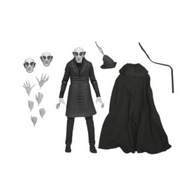 NOSFERATU- 7 IN SCALE ACTION FIGURE - ULTIMATE COUNT ORLOK (B&W)
