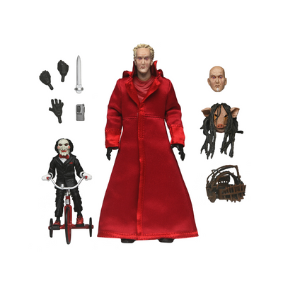 SAW (FRANCHISE) - 7” SCALE ACTION FIGURE - ULTIMATE JIGSAW KILLER (RED ROBE)