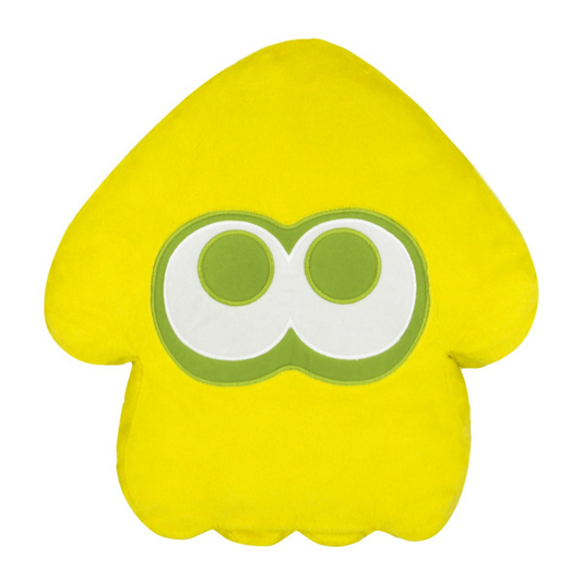 Squid Yellow 14" Cushion - SPLATOON