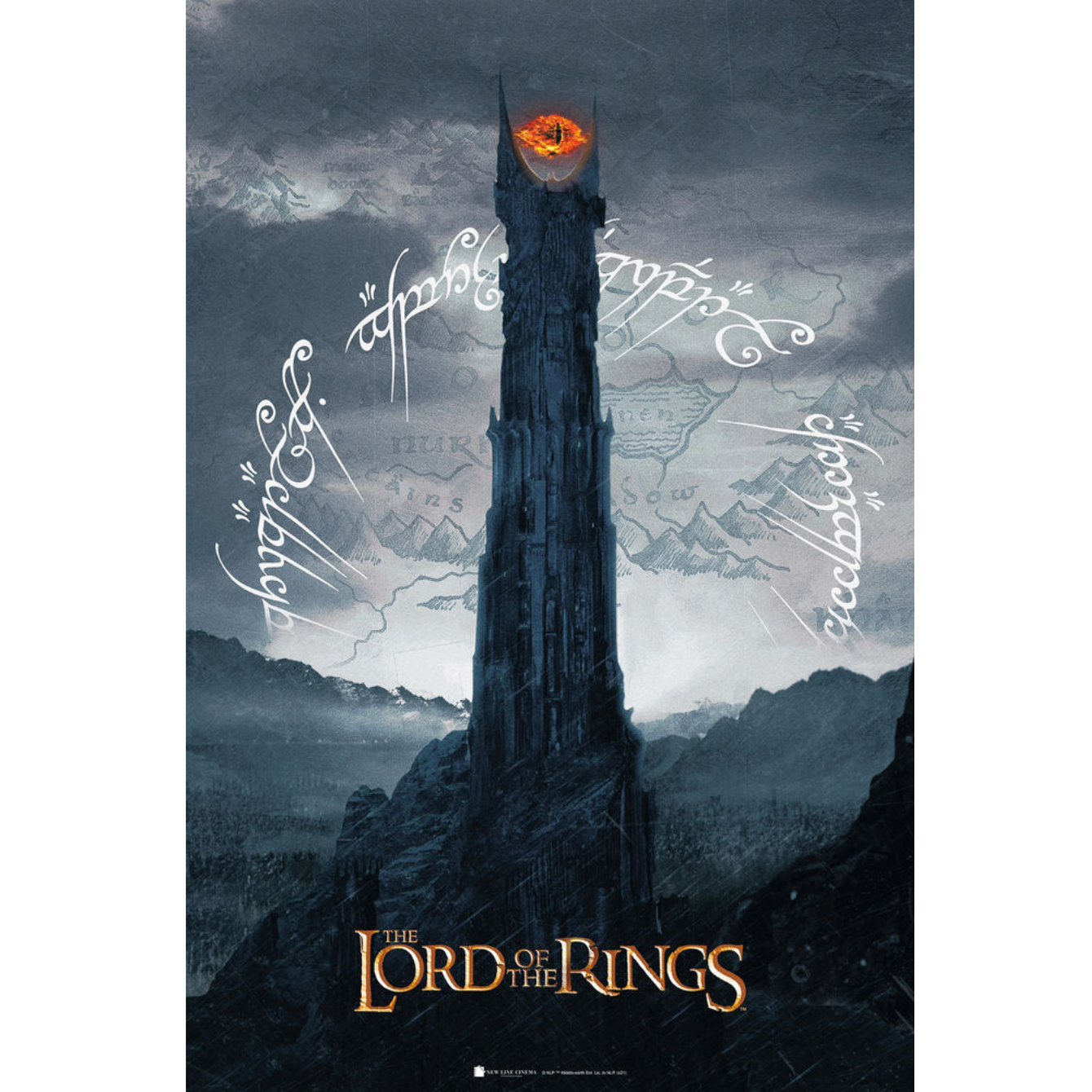 Lord of the Rings - Sauron Tower - Regular Poster