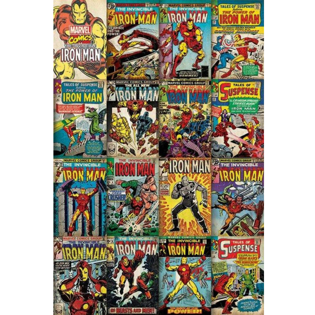 Iron Man - Comic Covers - Regular Poster