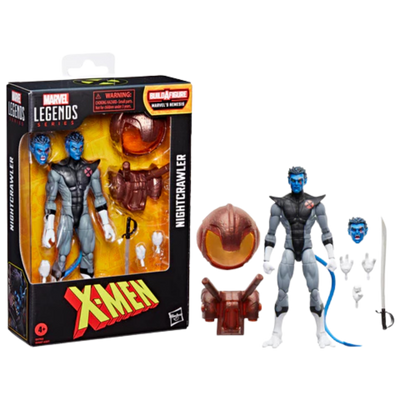 Marvel Legends - Nightcrawler (X-Force) - X-Men Comics - Nemesis Build-a-Figure