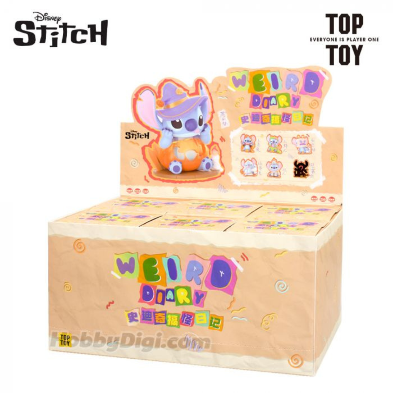 TOP TOY Blind Box - Disney Stitch's Weird Diary Series