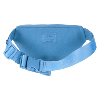 Loungefly Stitch Ohana Canvas Convertible Belt Bag with Coin Bag