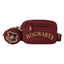 Loungefly Harry Potter Hogwarts House Canvas Sling Crossbody Bag with Coin Bag