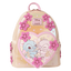 Loungefly Stitch & Angel Cherry Blossom Heart Mini Backpack