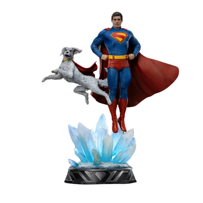 PRE-ORDER Statue Superman and Krypto - Superman: Legacy - Art Scale 1/10 -