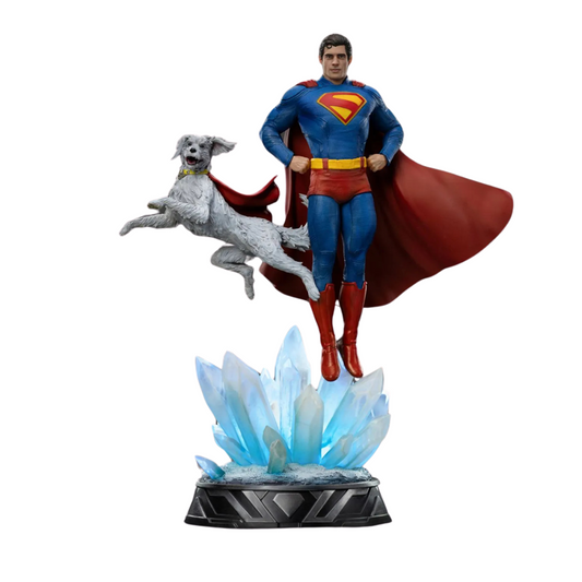 Statue Superman and Krypto - Superman: Legacy - Art Scale 1/10 -