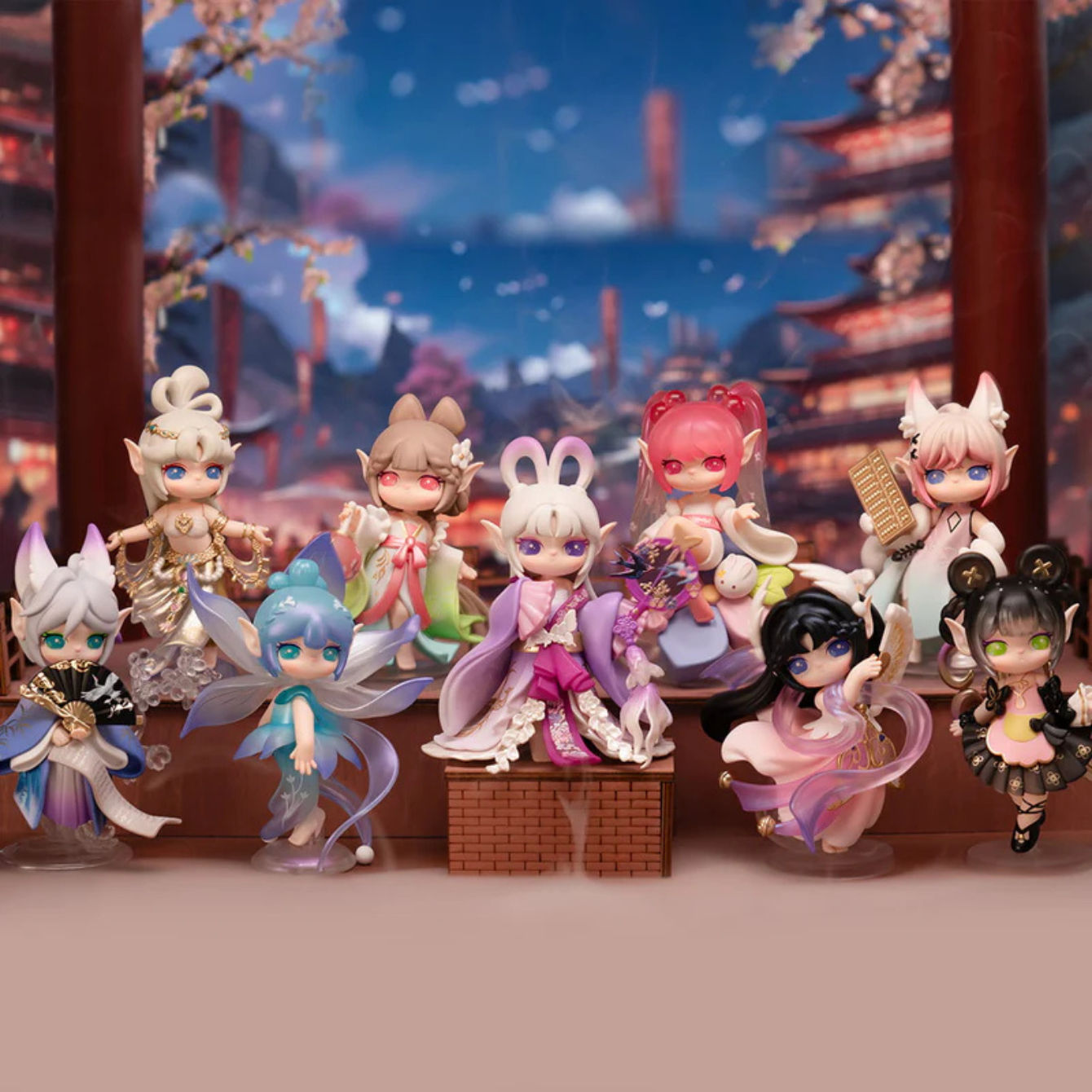 Rolife Suri's Lingfeng Town Surprise Figure Dolls - Blind Box