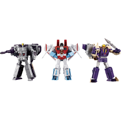 Transformers Takara Tomy Dramatic Capture Series Triple Takeover