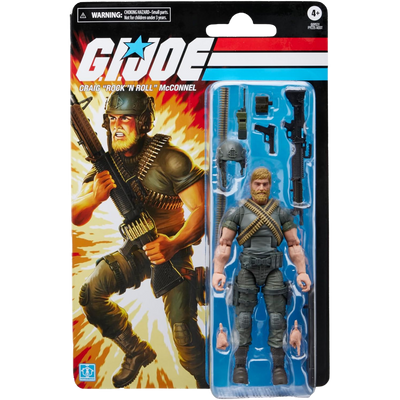 G.I. Joe Classified Series Retro Cardback Craig “Rock ’N Roll” McConnel