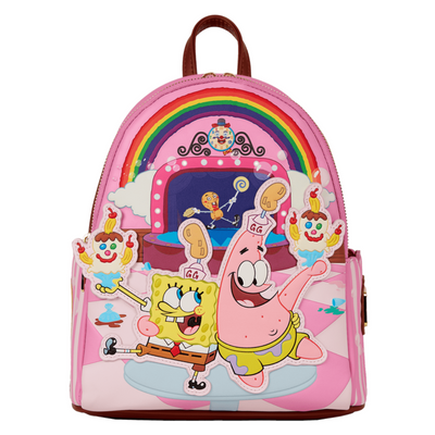 Loungefly SpongeBob Squarepants & Patrick Star Goofy Goober Light Up Mini Backpack