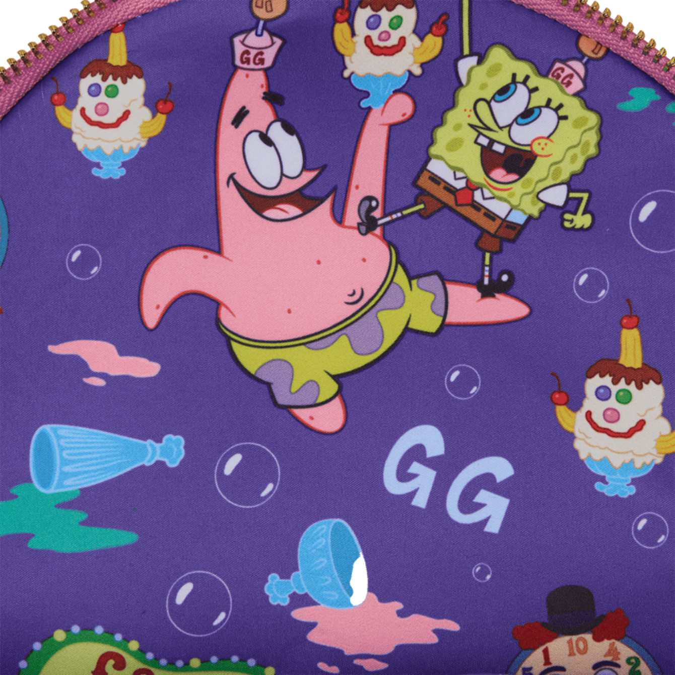 Loungefly SpongeBob Squarepants & Patrick Star Goofy Goober Light Up Mini Backpack