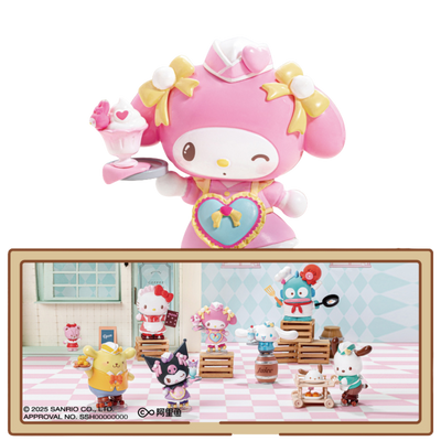 Sanrio Toptoy Roller Skating Restaurant Blind Box Figure