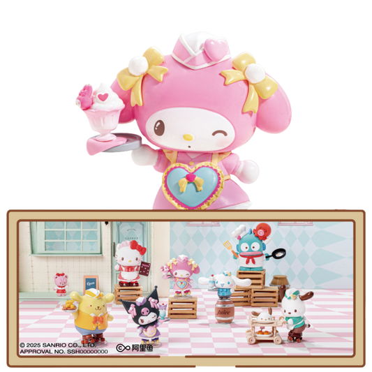 Sanrio Toptoy Roller Skating Restaurant Blind Box Figure