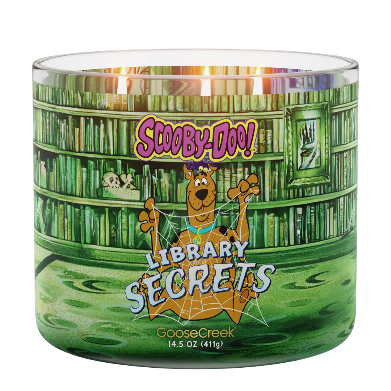 Library Secrets 3-Wick Scooby-Doo Candle