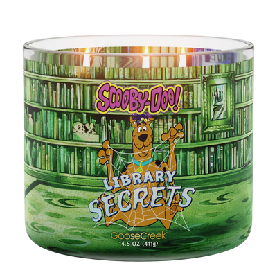 Library Secrets 3-Wick Scooby-Doo Candle