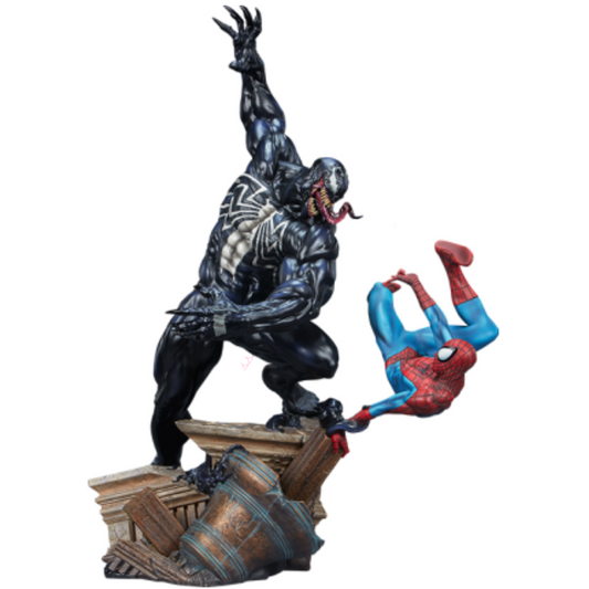 Spider-Man vs Venom Maquette