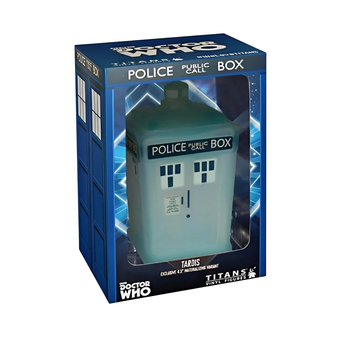 Doctor Who 4.5" TARDIS Vinyl Figure, Materializing Variant