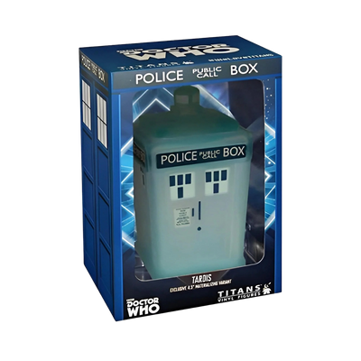 Doctor Who 4.5" TARDIS Vinyl Figure, Materializing Variant