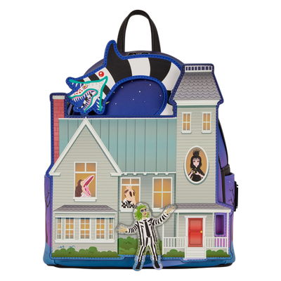 Beetlejuice Deetz House Glow Mini Backpack