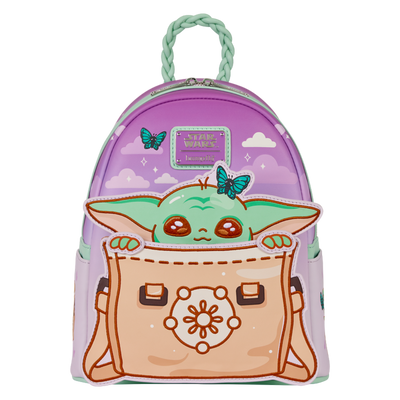 The Mandalorian Grogu Butterfly Mini Backpack