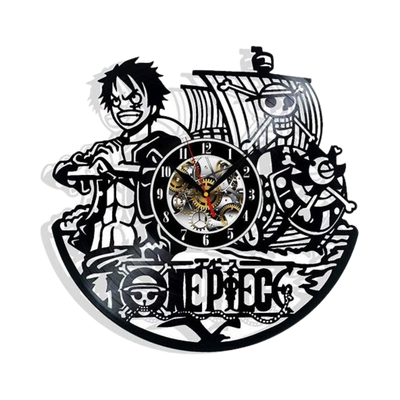 One Piece Vinyl Wall Clock