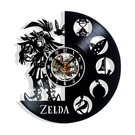 Zelda Vinyl Wall Clock
