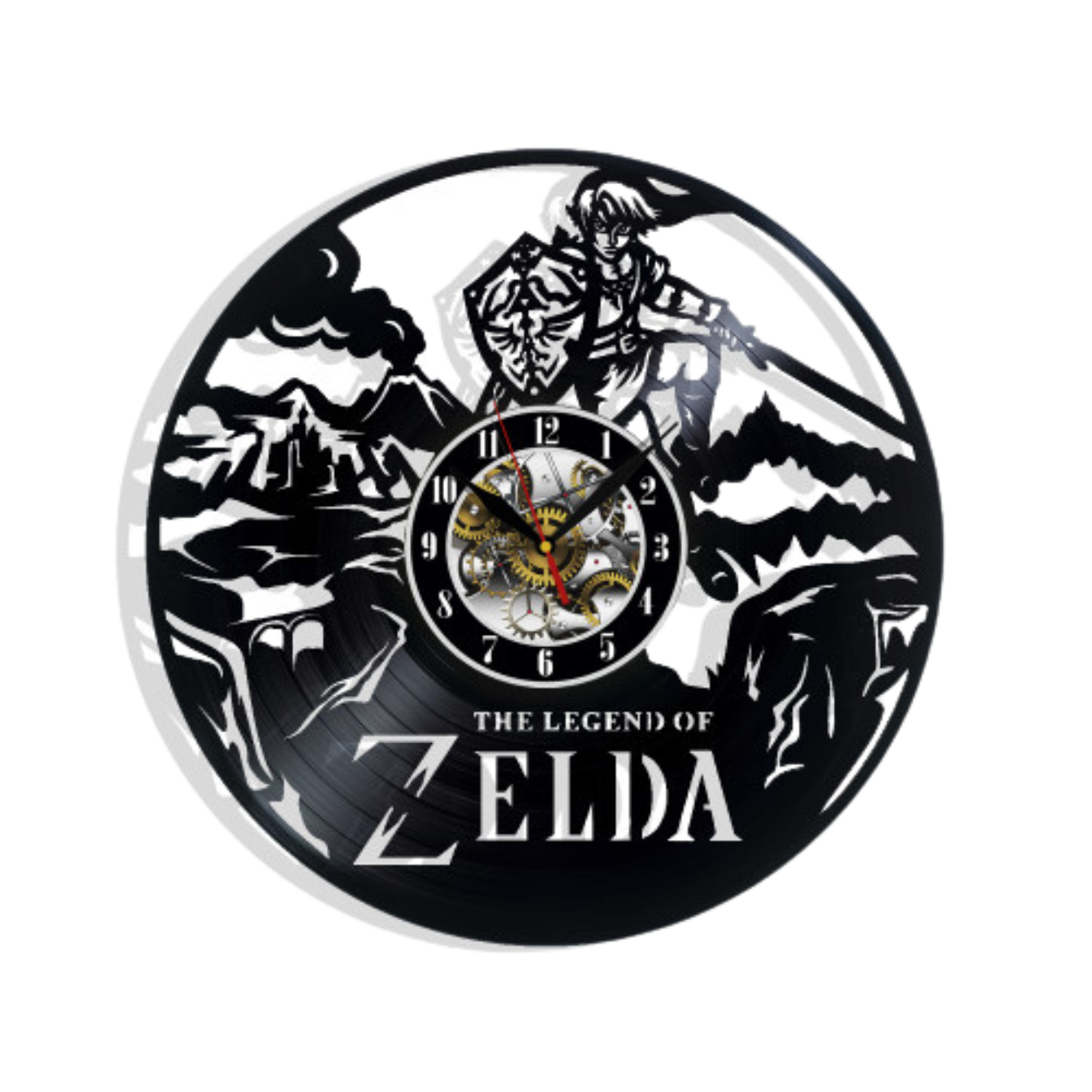 The Legend of Zelda Vinyl Record Wall Clock