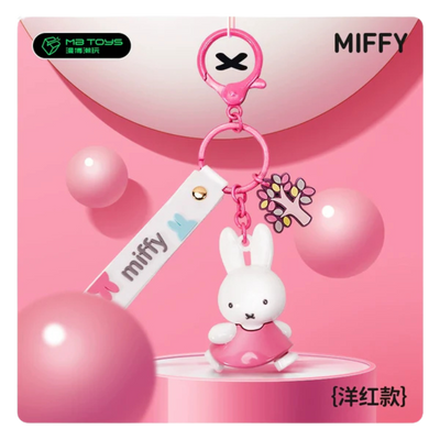 Miffy Rabbit Year Keychain – Cute 3D Figure Key Ring