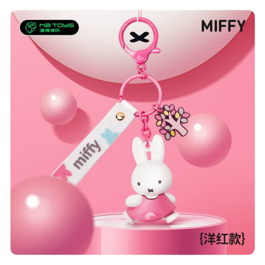 Miffy Rabbit Year Keychain – Cute 3D Figure Key Ring