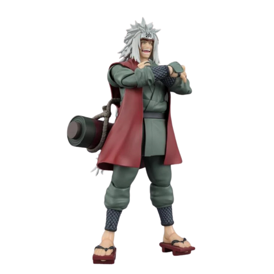 Naruto: Shippuden S.H.Figuarts Jiraiya -Hidden Leaf Heroic Master Sage- (Sage Mode Set) Action Figure