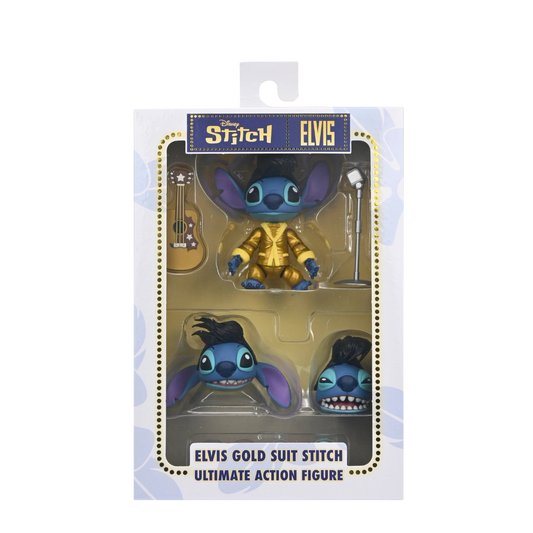 Disney Stitch - Ultimate Gold Suit Elvis 7" Scale Action Figure